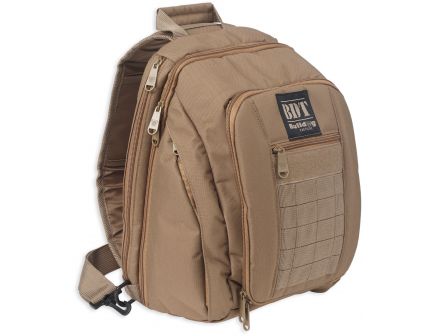 Bulldog Cases BDT Tactical Concealed Carry Sling Pack, Small, Tan - BDT408T