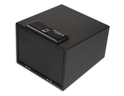 Bulldog Cases Magnum Biometric Pistol Vault w/ Shelf, Black - BD4040B