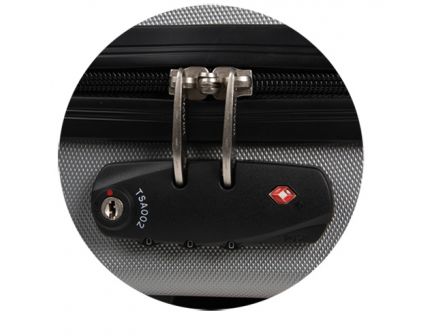 Bulldog Cases Hard Case Series Molded Double Pistol Case w/ TSA Lock, Textured Gray/Black - BD580