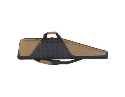 Bulldog Cases Elite Scoped Rifle Case, 44", Black w/ Brown Trim - BD360-44
