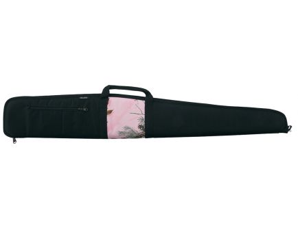 Bulldog Cases Camo Panel Scoped Shotgun Case, 52", Smooth Black w/ Black Trim - BD215
