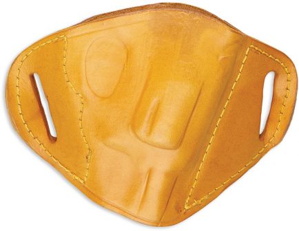 Bulldog Cases Medium Right Hand 1911/Browning HP/Kahr P45 Holster, Tan - MLT-M