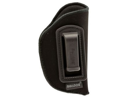 Bulldog Cases Deluxe Right Hand Ruger LCP Mini Inside-The-Pant/Waistband Holster w/ Polymer Clip, Black - DIP-1