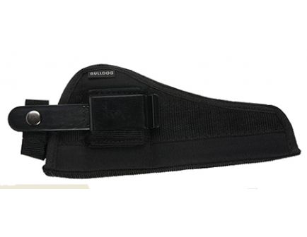 Bulldog Cases Extreme Size 34 Ambidextrous Hand 4" to 5" Ruger Mark Style Outside-The-Waistband Holster w/ Clam Shell Packaging, Textured Black - FSN-34