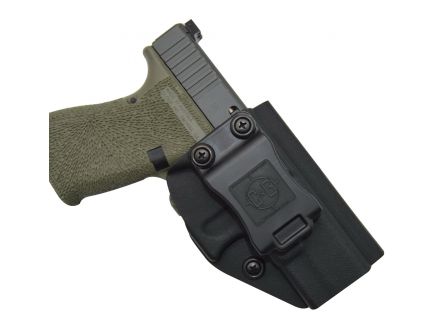 C&G Holsters Right Hand Glock G19/G23 Inside the Waistband Holster, Black - 040100