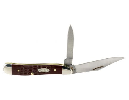 Case Brown Synthetic Peanut Knife - 00046