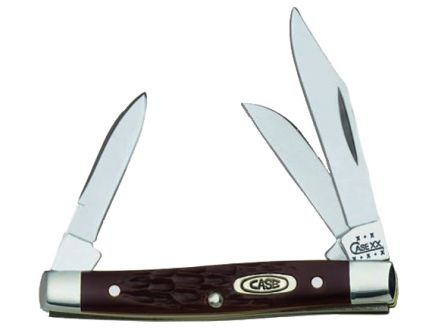 Case Brown Synthetic Small Stockman Knife - 00081