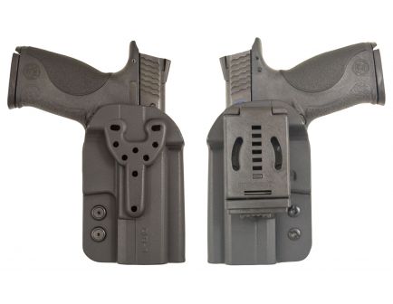 Comp-Tac Victory Gear QB Q Line Right Hand Springfield XD-S/M&P Shield Outside-The-Waistband Modular Holster, Black - 10573-C57300000NQ3N