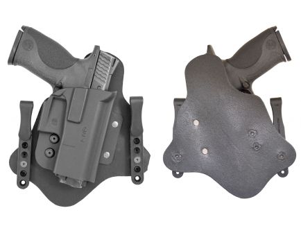 Comp-Tac Victory Gear QH Right Hand Glock 9/40/357 Inside-The-Waistband Hybrid Modular Holster, Black - 10574-C574QH001N00N