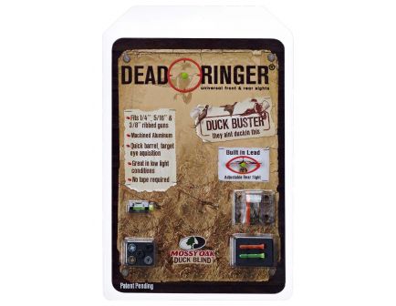 Dead Ringer Duck Buster Front Dot/Rear Oval Sight for Many Ribbed Shotguns - DR4348