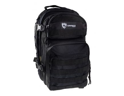 Drago Gear Scout Water-Resistant Tactical Backpack, Black - 14-305BL