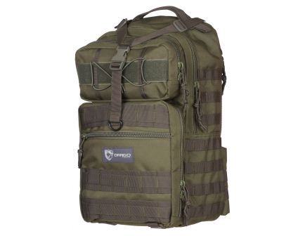 Drago Gear Atlus Sling Water-Resistant Tactical Backpack, Green - 14-308GR