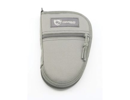 Drago Gear Water-Resistant Single Pistol Case, 9.5", Seal Gray - 12-311GY