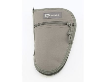 Drago Gear Water-Resistant Single Pistol Case, 10.5", Seal Gray - 12-314GY