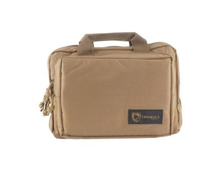 Drago Gear Water-Resistant Double Pistol Case, Tan - 12-315TN