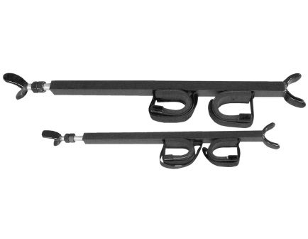 Great Day Quickdraw Black Aluminum Overhead 2-Gun Rack, 23" to 28" - QD850-OGR