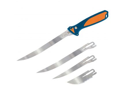 Havalon Talon Fish Clip Point Knife Kit, Blue/Orange - XTC-TF