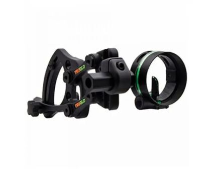 TruGlo Range Rover Single 0.019" Pin Lighted Bow Sight - Aluminum Black