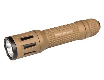 Inforce 700 lm LED Flashlight w/ Non-Slip Grip, Flat Dark Earth - TFX-06-01