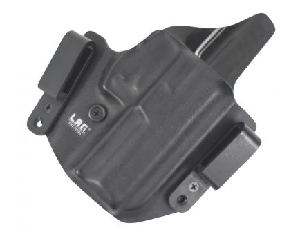 Lag Tactical The Defender Right Hand S&W Bodyguard 380 Inside and Outside the Waistband Combo Holster, Black - 4016