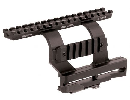 Leapers UTG Pro Quick Detachable AK Side Mount, Black - MTU016