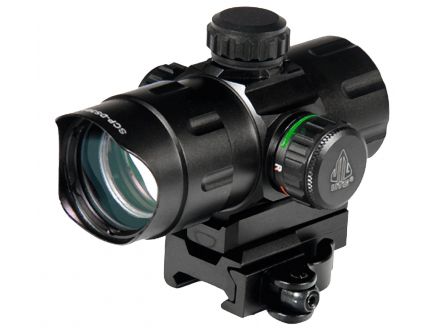 Leapers UTG 1x32mm Red/Green CQB Dot Sight w/ QD Mount - SCP-DS3840W