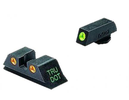 Meprolight Tru-Dot Front/Rear Night Sight Set for Glock 41 Pistol, Green Orange - ML10222O