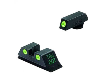 Meprolight Self Illuminated Fixed Front/Rear Night Sight Set for Glock 17 Pistol - ML10224