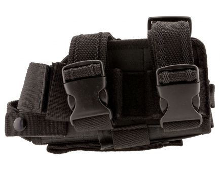 NcStar Right Hand Full Size/Compact Semi-Auto Universal Drop Leg Holster, Black - CVDLHOL2954-B