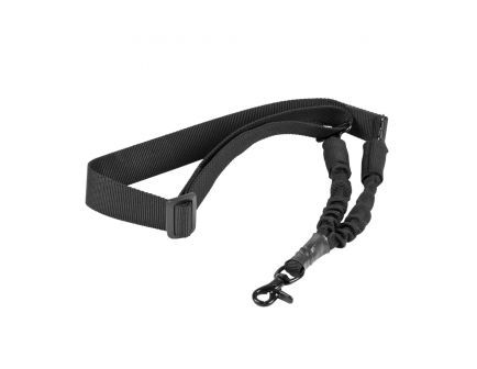 NcStar 1-Point Fully Adjustable Heavy-Duty Sling w/ Quick Detach Swivel, Black - AARS1P