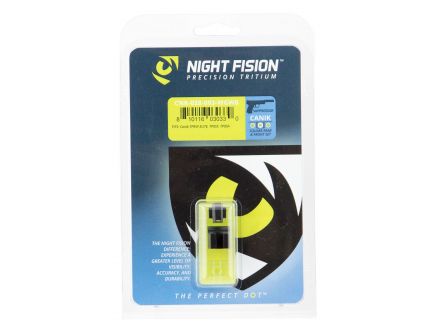 Night Fision Night Sight Set for Suppressor Height Canik TP9SFx Pistols, Green with White Square Front/Rear - CNK-028-003-WGWG