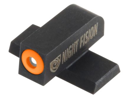 Night Fision Night Sight Set for SIG Sauer .40 S&W, .45 ACP P-Series Pistols, Green with Orange Square Front, Green with White U-Notch Rear - SIG-176-007-OGWG