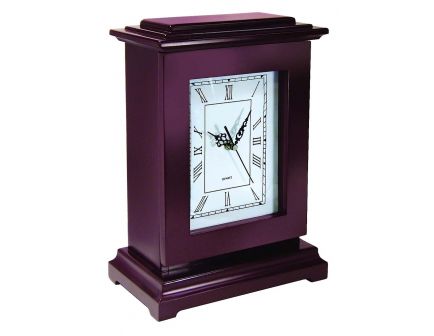 PS Products Peace Keeper Tall Gun Concealment Clock Personal Vault, Mahogany - RGC
