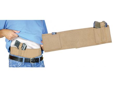 PS Products Medium Handgun Concealed Carry Belly Band, Tan - BELLYBANDNM
