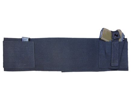 PS Products Large Handgun Concealed Carry Belly Band, Black - BELLYBANDL