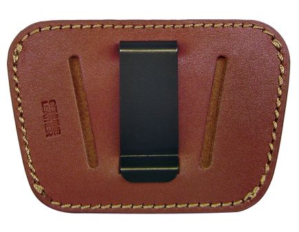 PS Products Ambidextrous Hand Medium/Large Frame Auto Inside/Outside-The-Waistband Concealment Holster, Brown - HL035BRN