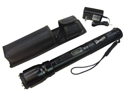 PS Products Zap Enforcer 2 MV Ultra-High Power Stun Device Flashlight, Black - ZAPEN