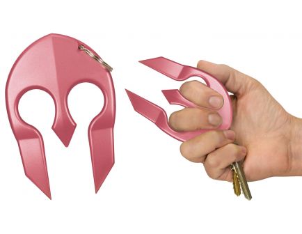 PS Products Spartan Close Contact Portable Protection Keychain, Pink - SPARTANPK