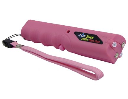 PS Products Zap 0.8 MV 9 oz Portable Stun Gun/Flashlight, Pink - ZAPSTK800FP