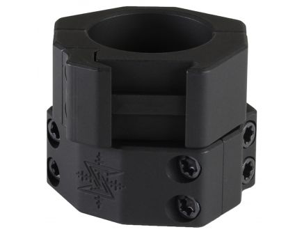 Seekins Precision 30mm Low 7075 T6 Aluminum 2-Piece Scope Ring, Type III Hardcoat Anodized Matte Black - 10620006