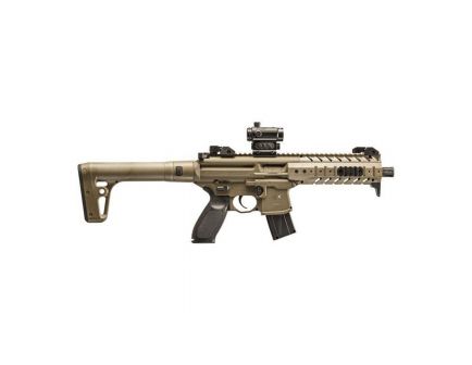 Sig Sauer SIG MPX .177 Semi-Automatic Air Rifle w/ Red Dot Scope, FDE - AIRMPXMRD