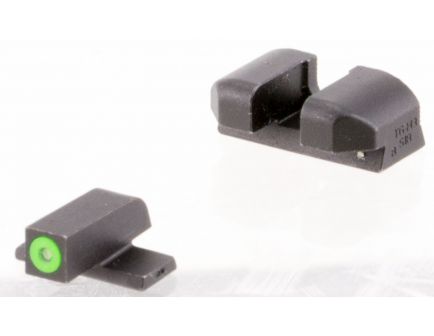 SIG Sauer X-Ray EV Pistol Sight Green 8F/8R Round Notch - SOX10004