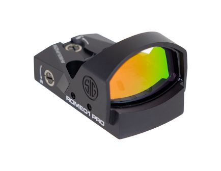 SIG Sauer ROMEO1 PRO Red Dot 1x30mm 6 MOA, Black - SOR1P101