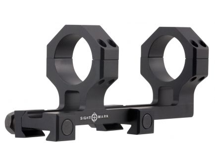 Sightmark AR-15 30mm 6061 T6 Aluminum Fixed Cantilever Mount, Matte Black - SM34017