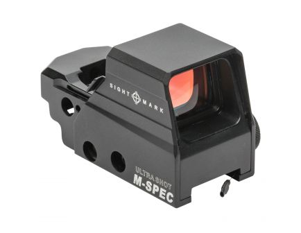 Sightmark Ultra Shot M-Spec 1x33mm x 24mm Reflex FMS Illuminated Red Dot Sight - SM26035
