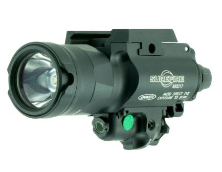 Surefire-Laser Product 1000 lm LED Weapon Light w/ Green Laser, Black - X400UH-A-GN