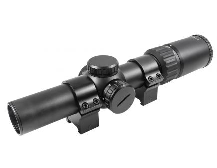 TruGlo Opti-Speed 1-4x24mm Illuminated BDC Crossbow Scope - TG8514BLC