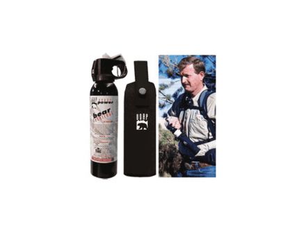 UDAP Industries Magnum Bear Spray w/ Chest Holster, 9.2 oz Aluminum Can - 15CP