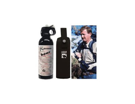 UDAP Industries Super Magnum Bear Spray w/ Chest Holster, 13.4 oz Canister - 18CP