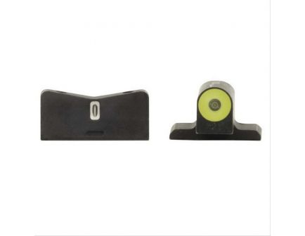 XS Sights Night Sight Set for SIG P320 Springfield XD, XDm, XDs Handguns, Green with Yellow Outline Front, Green with White Outline Rear - SI-0013S-5Y